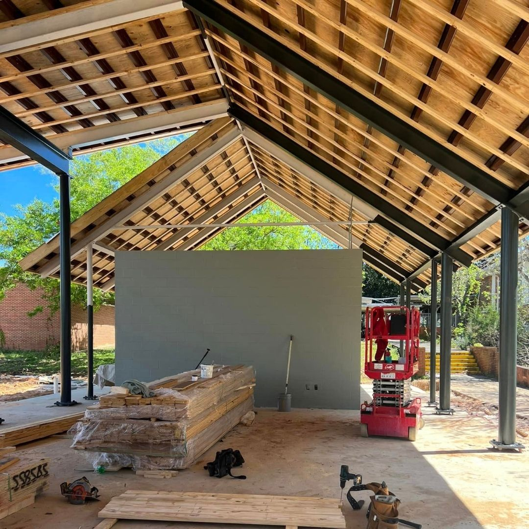 DeepSouthGREEN's tweet photo. Fhope Ed Enrich Fd's #OutdoorClassroom at the new Nest Campus in downtown Fairhope is coming along nicely! #EcologicalEngineering &amp; #RegenerativeDesign at play with the repurposed bricks being used in the #gabionwalls!
https://t.co/3Mna0ZXerR https://t.co/Z9eCFTR0M8