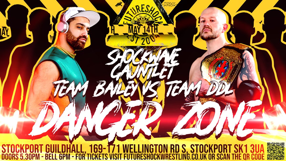 FutureShockWres's tweet photo. BREAKING NEWS!
@DamonLeigh has chosen his first team member for #ShockwaveGauntlet on May 14th at #FSWDangerZone.
We'll make it match graphic official this evening.
Was not who we were expecting at all. https://t.co/e3FnNqaIU0