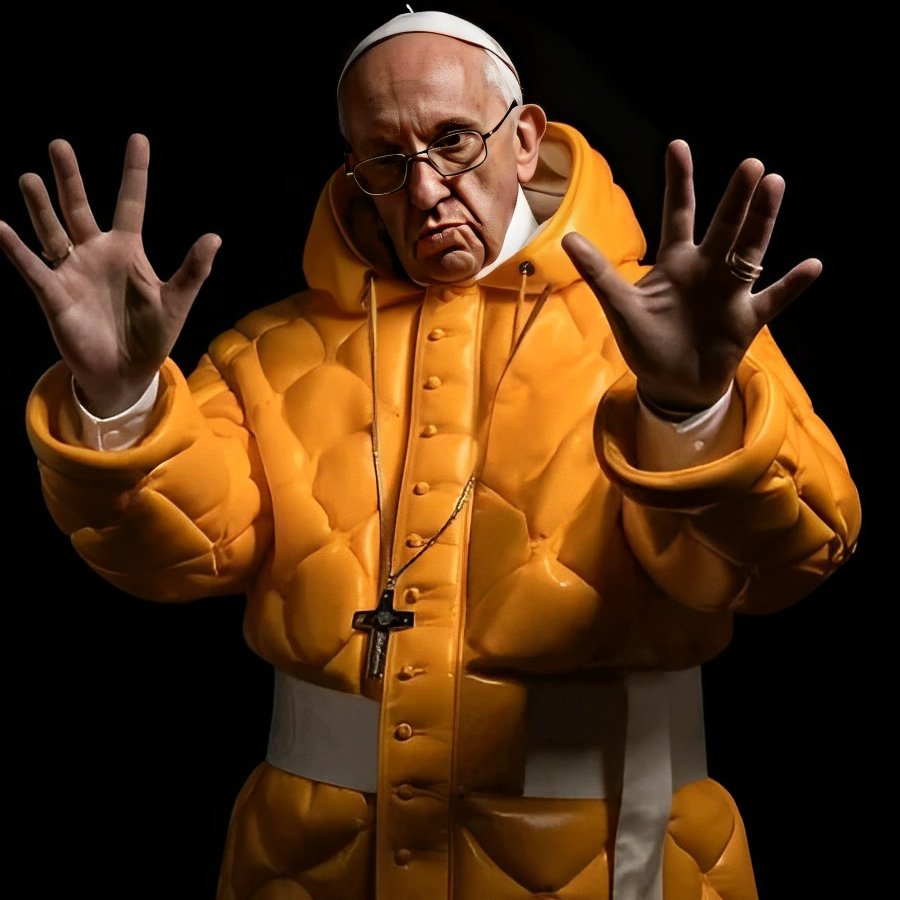 🚨 CONFIRA: Novas imagens do Papa Francisco criadas por Inteligência Artificial.