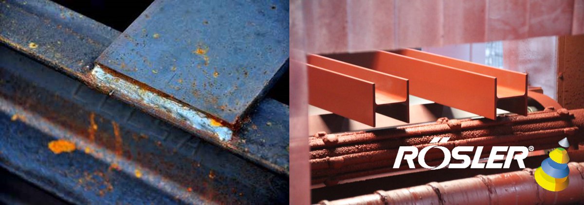 RoslerUsa's tweet photo. Coating and painting provide #rustprotection for #structuralsteel. Hot-dip galvanizing offers the best protection while painting is more easily applied to large pieces and more cost effective. Surfaces must be clean and textured, for proper adhesion. https://t.co/D2iXrUAk5c https://t.co/dwVuU3aThP