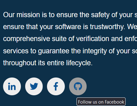 Ariesq's tweet photo. @Codenotary Mouseover for github says Facebook. 👍 https://t.co/uUxgAniyMZ