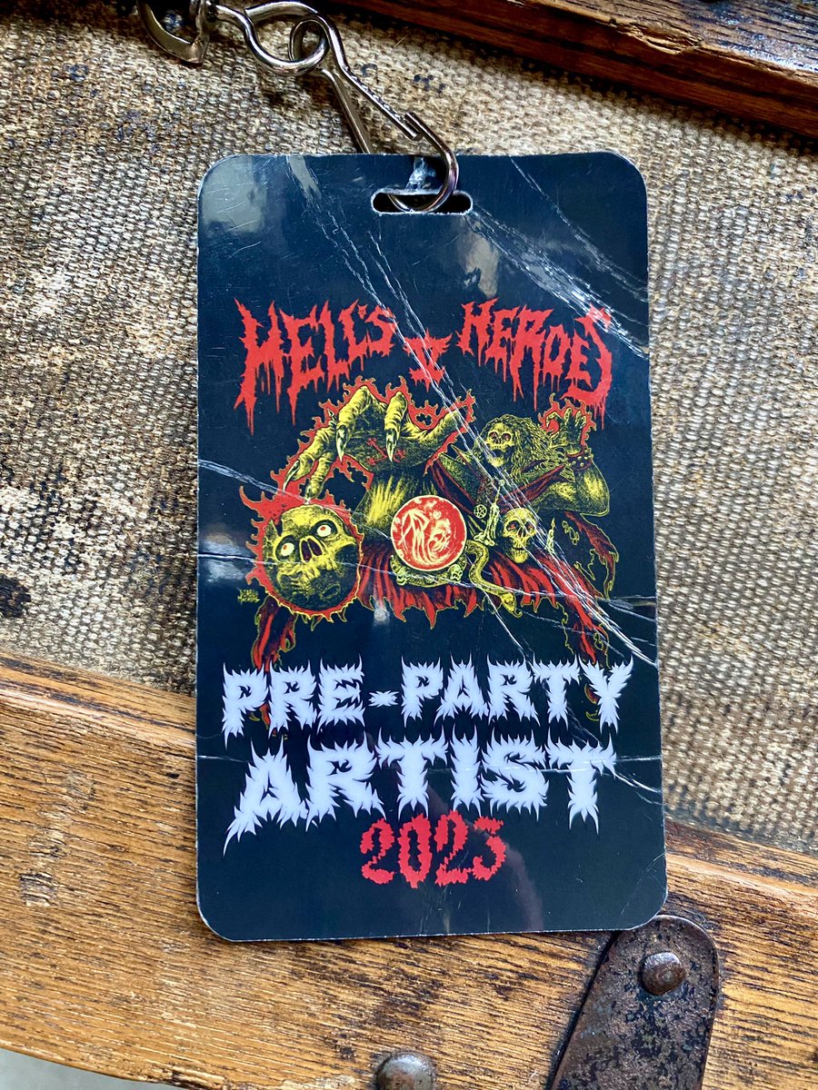 Goddamn Hell’s Heroes, what a blast! Awesome bands & legendary hangs. Great seeing people I haven’t seen in years and meeting new people. I’ve come back completely inspired and even more convinced that music and art are the most important things on earth.