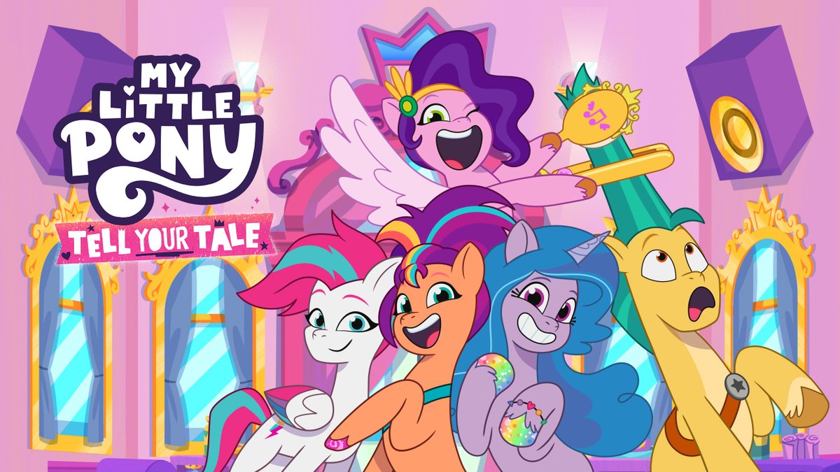 Generation 5 My Little Pony Updates on X: "My Little Pony: Tell Your Tale  is now available on Netflix! In most ways, the episodes are basically the  same as they are on