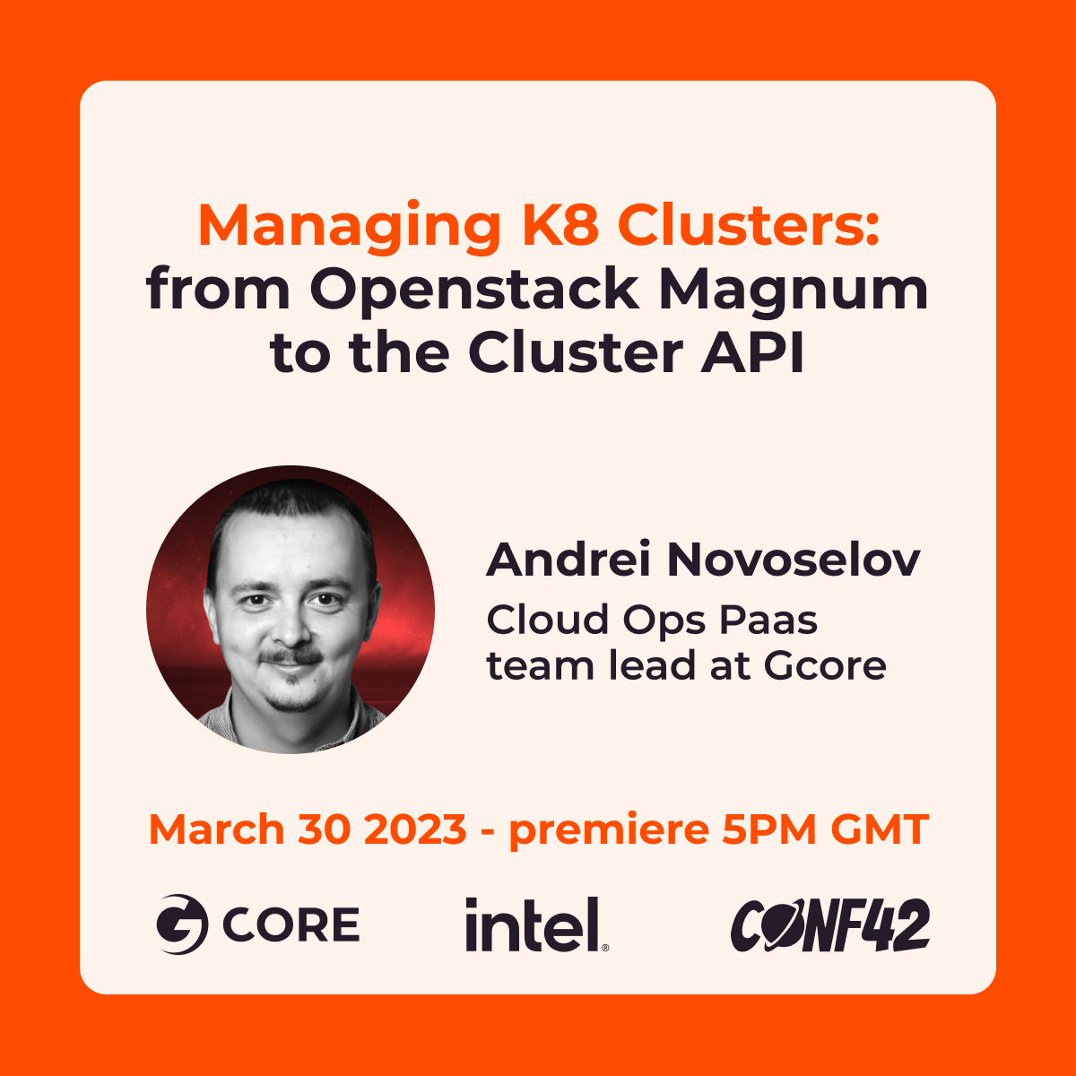 gcore_official's tweet image. Catch our #Cloud PaaS team lead, Andrei Novoselov at @conf42com where he'll be talking about why Cluster API is the better, more efficient solution for managing Kubernetes. 🗣
▶ Watch it here: gcore.cc/40bnaGB
#cloudcomputing #kubernetesmanagement #kubernetescluster