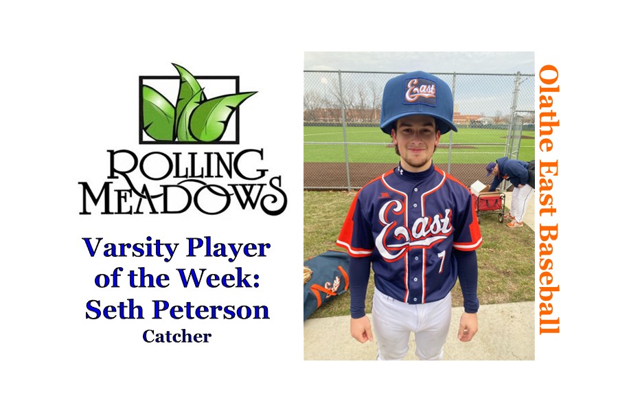 Varsity started the season over Spring Break with a DH against Wichita NW.  In brutal weather <a href="/Seth13peterson/">Seth Peterson</a> lead the team and caught both games!  While collecting 2 H and 4 RBI.  Way to lead by example Seth, you are the Wk 1 Rolling Meadows Landscape Varsity Player of the Week!
