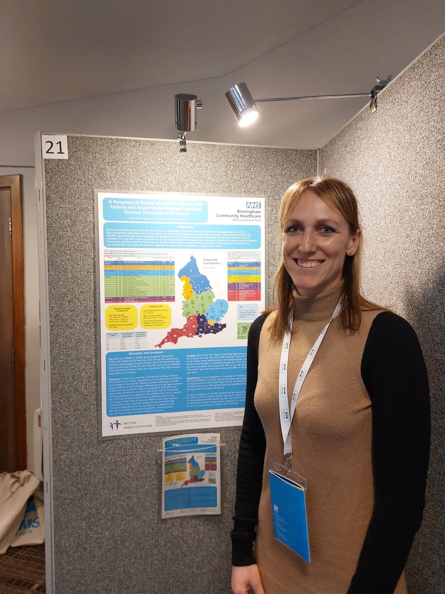 lizzloz's tweet image. Flying the flag for the West Midlands Rehab Centre! #MSTconference2023 @BCHCRKIRBY @BCHC_RnI  @AsrBchc