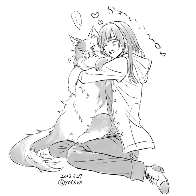 #まほやく男女CP
ブラ晶♀
大きくてふわふわ🐱 