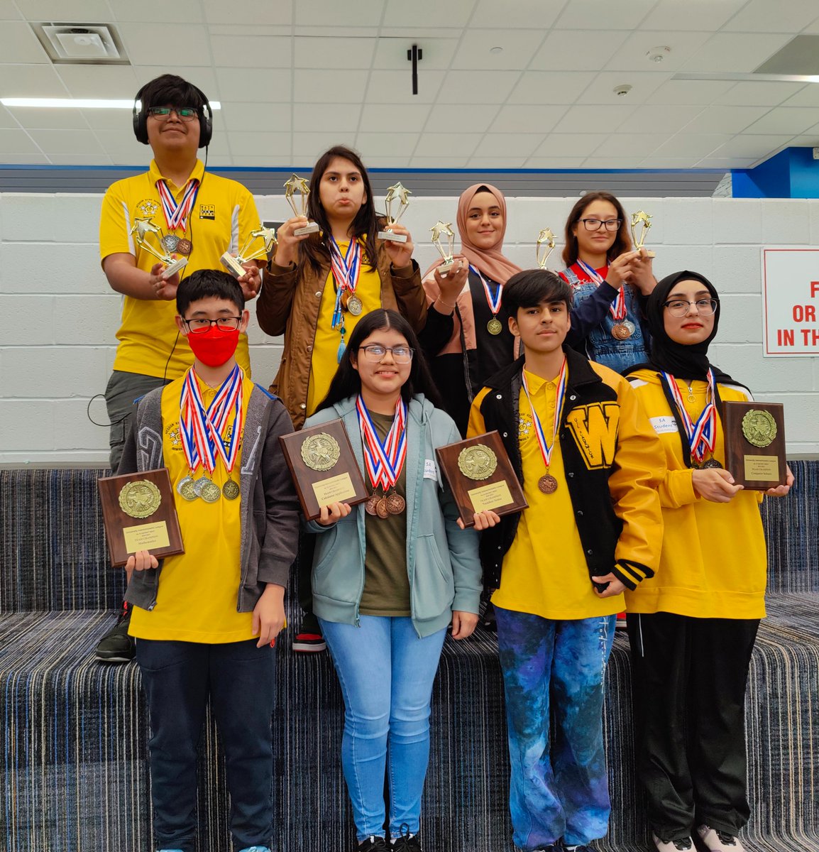 Congratulations to our @WisdomHS_HISD UIL Math teams! Our teams won 1st place team in Number Sense, Calculator Applications, Mathematics and Computer Science! The teams are excited for regionals April 21-22! @kbrantl19 @WisdomHSMedia