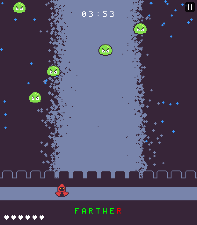 rthurmed's tweet photo. this weeknd I participated on #trijam for the first time. I developed a game where you have to type words to throw fireballs at monsters. Its kinda like a mix between Typing of the Dead and Space Invaders https://t.co/wKyosjWNvy
