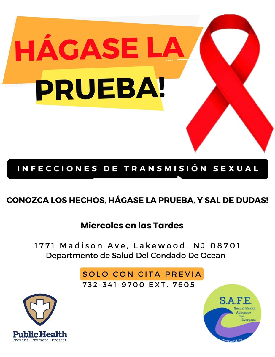 Health Department on Twitter "HIV & STI TESTING EVERY WEDNESDAY AT
