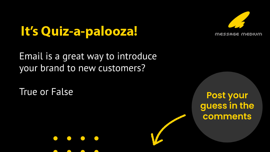 messagemedium's tweet photo. Small biz owners can’t reasonably start out doing ALL the digital things at once. Which digital marketing tactic do you choose? Quiz-a-palooza Round 7 wk 2 is a true or false. Guess before Friday &amp; you might win a free working session with @MaishaWalker!
https://t.co/dPZ2XMuFJ0 https://t.co/tiV5Vr6Toj