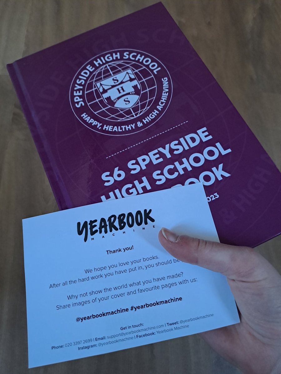 shsheadstudents's tweet photo. After 6 Months of polls, questionaires, editing, and lots more, the S6 Yearbook has been created, being the first one that SHS has ever had (that I am aware of). I had the massive privilege of leading this huge project and am so pleased with the result! :) #yearbookmachine https://t.co/M5yOUTu94Z