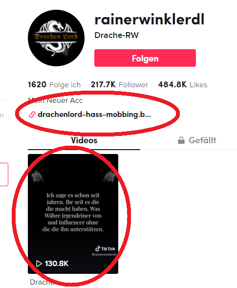 Yuggoth12's tweet image. #drachenlord hat im Stream wieder sein TikTok Video und Blog von gestern beworben, in diesem er bittet Geld per IBAN zu schicken. Dies ist der EINZIGE Content des Streams. Ob das im Interesse von @TikTok_Germany ist? Ich habe diesen Kanal wegen "Betrug und Schwindel" gemeldet!