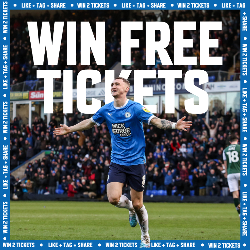 theposh's tweet photo. 🎟️ WIN x2 tickets for Posh vs Oxford United on Saturday 1st April.

For your chance to win:

1️⃣ Like and retweet this post 👍

2️⃣ Make sure you’re following @theposh

3️⃣ Tag who you'd bring ⚽

*Drawn at 5pm 29/03/23

#pufc https://t.co/Ohnd19saud