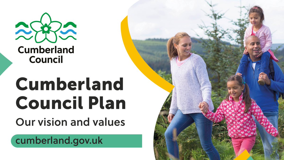 In four days time we’ll start delivering services in the Allerdale, Carlisle and Copeland areas. Find about our vision, values and how we’ll put improvements to the health and wellbeing of our residents at the heart of everything we do. cumberland.gov.uk/cumberland-cou…