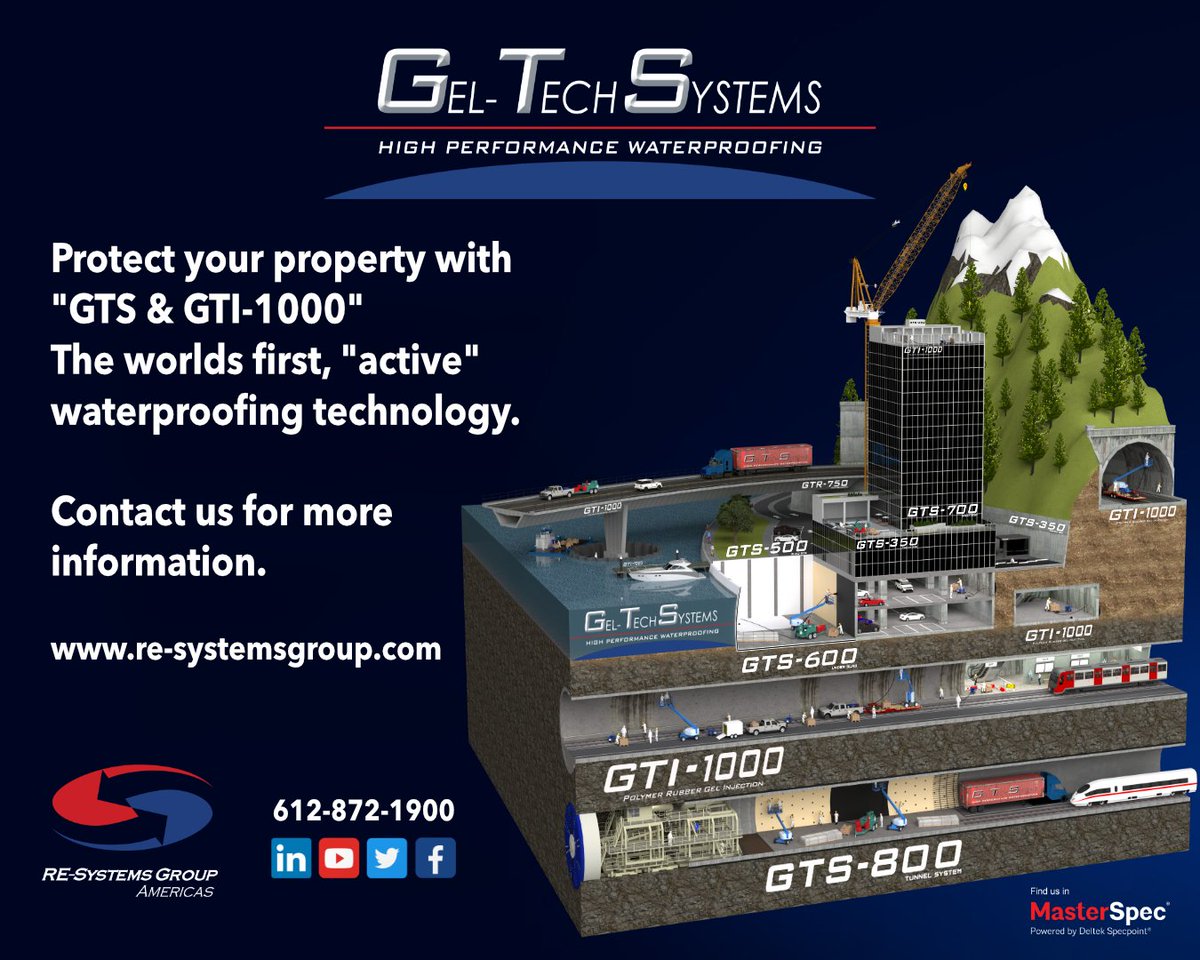 RESYSTEMSGROUP's tweet image. Protect your property with "GTS &amp;amp; GTI-1000".
#engineering #architecture #buildingenvelope #construction