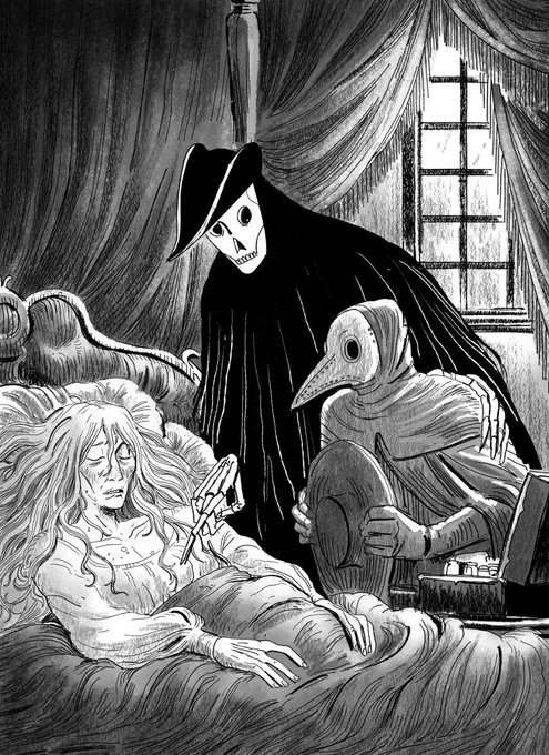 Hello #visiblewomen ! I'm a queer illustrator and comic artist! I love sad fairytales and celebrating terrible women. 