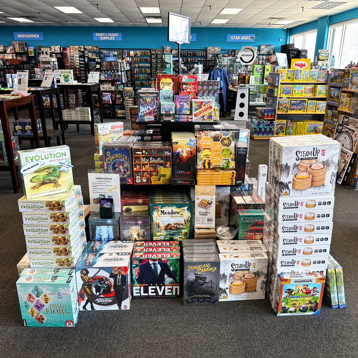 Great selection of the new releases, including our Eleven at Games and Stuff! 