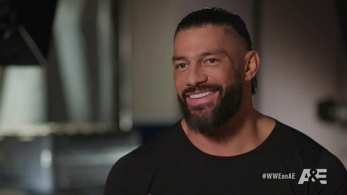 The happiness is to see you smile
😊💙

#RomanReigns 
#WWERivals #WWEonAE