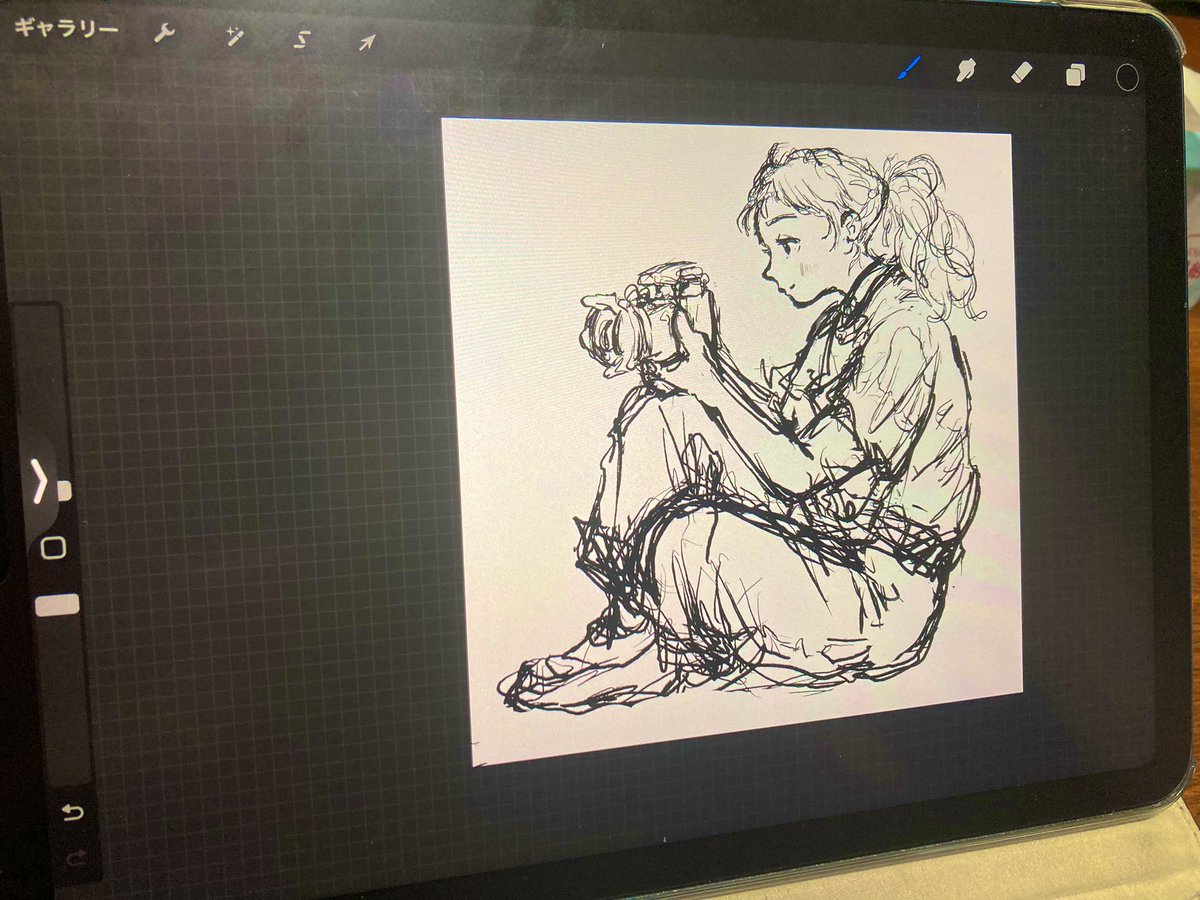 今から描こうかな… 
