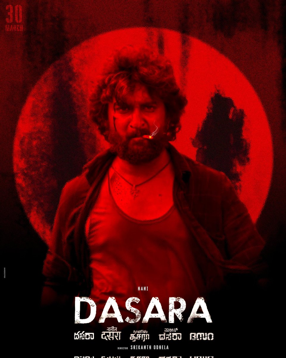 IamDeepRd's tweet photo. #Dasara Design © @IamDeepRd
🔥🔥
@NameisNani  #DasaraOnMarch30th 
@odela_srikanth @SLVCinemasOffl https://t.co/W8fRpBCf53