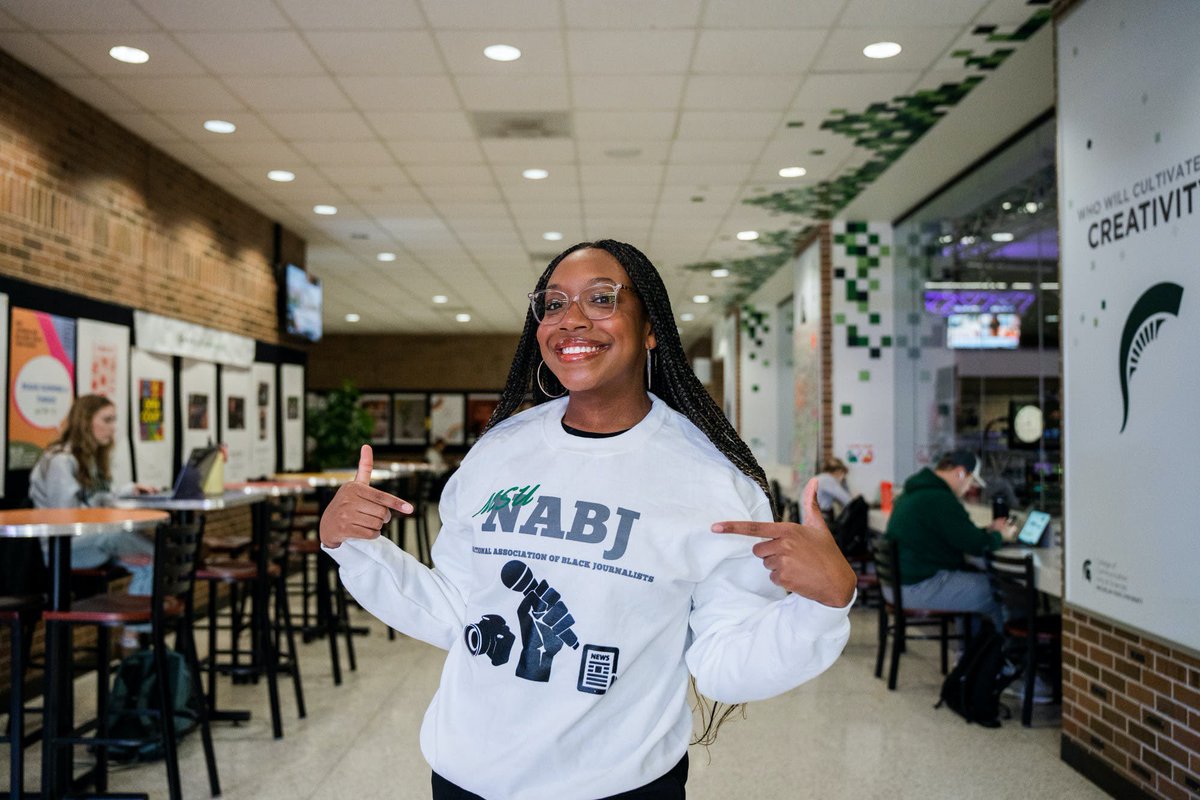 MSU NABJ tweet media