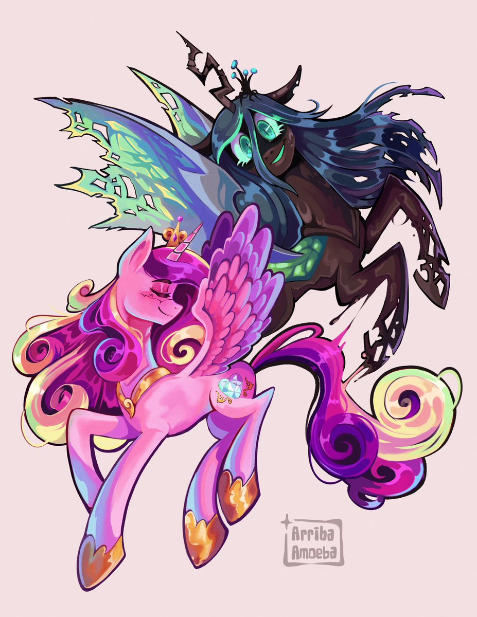 You’ll love me, then you’ll never love again

#mlp #princesscadence #queenchrysalis #mlpfanart