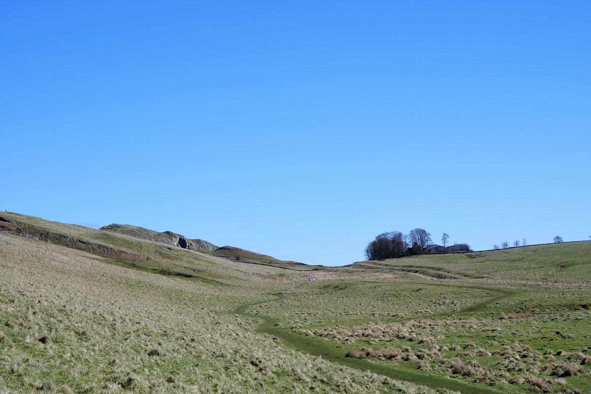 hartnell8's tweet photo. Blue skies across Hadrian's wall today, time for the toad's to get together #MarvelousMarch https://t.co/EL0TJm6up7