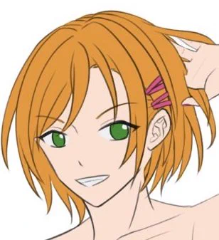 やっぱヘアアレンジいいな〜ひなたに似合う※ヘアピンの色は変えてる 