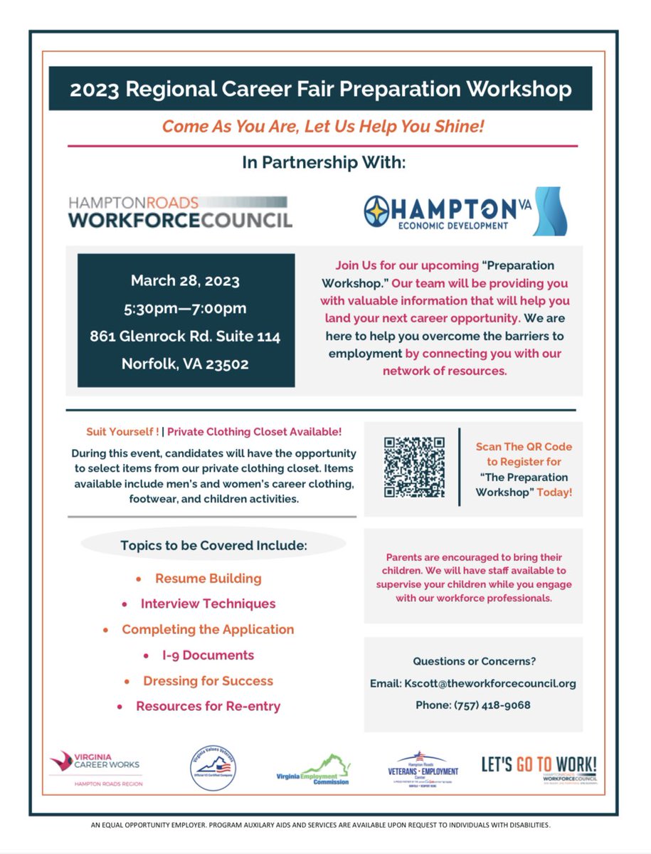 Hampton Roads Workforce Council tweet media