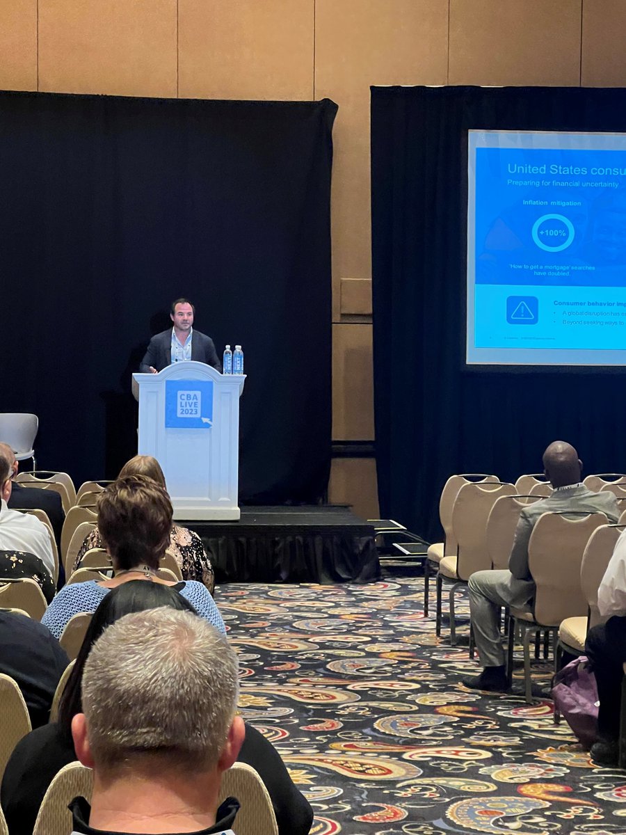 ExperianCredit's tweet image. What a great session, Jerry! Want to learn more about customer retention and financial wellness? Meet us at booth 61 and say hi to our team!

@ConsumerBankers #Experian #CBALIVE2023