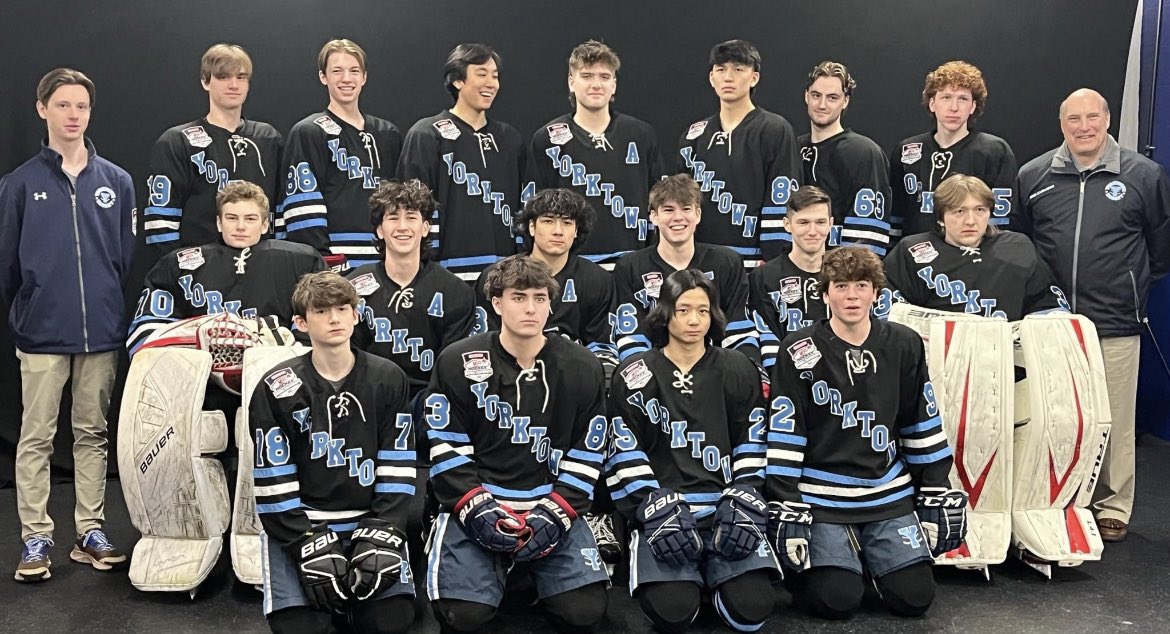 Congrats to our varsity group who had a great showing <a href="/usahockey/">USA Hockey</a> Nationals.  We went 1-2 and just missed making the quarterfinals! Awesome work and congrats to our graduating senior class! You’ll be missed!!! <a href="/ChirpinDMV/">Chirpin’ DMV 🏒🎙</a> <a href="/CRHRHockey/">ChesapeakeRegHKYRev</a> <a href="/yhssports/">Yorktown Athletics</a> <a href="/WashPostHS/">WashPost HS Sports</a> <a href="/hockeynightnova/">Hockey Night in NoVa</a>