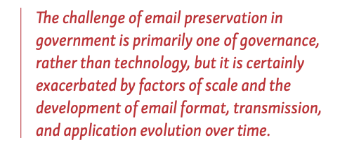 Our newest report, Be Prepared, compiles research, testing, and analysis of email preservation in governments.

Funded by the University of Illinois Email Archives: Building Capacity and Community program + the Mellon Foundation.

 statearchivists.org/viewdocument/b…