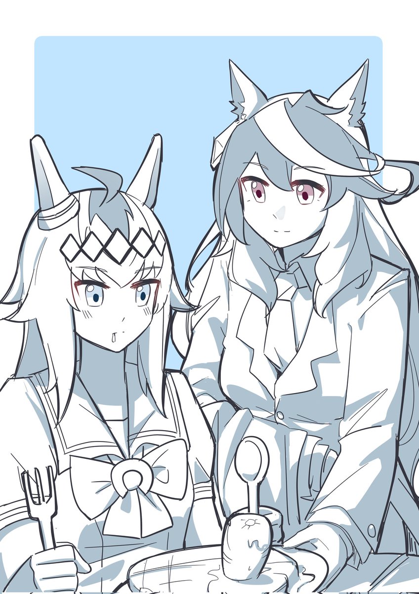 🌙「誕生日おめでとう」
#ウマ娘 #オグリキャップ生誕祭2023
#ルドオグ 