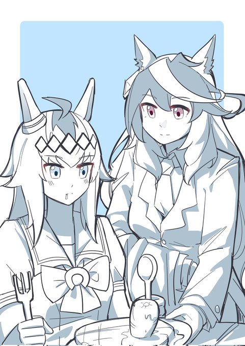 🌙「誕生日おめでとう」
#ウマ娘 #オグリキャップ生誕祭2023
#ルドオグ 