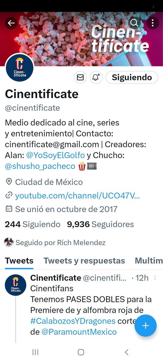 LalitoBryan's tweet photo. @cinentificate @ParamountMexico Mi acompañante sería @rishard1988 

Mi nombre: Bryan Valencia Mayo 
#CalabozosYDragones 
🐉🔥 https://t.co/USuyfDuShT
