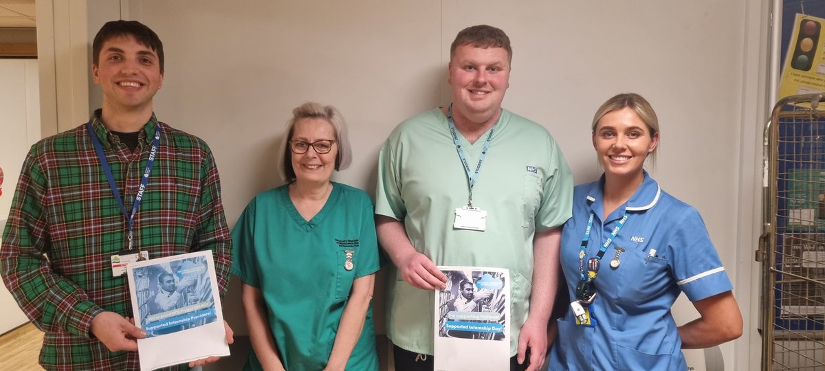 rli_sdec's tweet image. Happy National Supported Internship Day! Here we have our amazing intern Jake on his current placement with us on SDEC. Proud to support internship @UHMBT