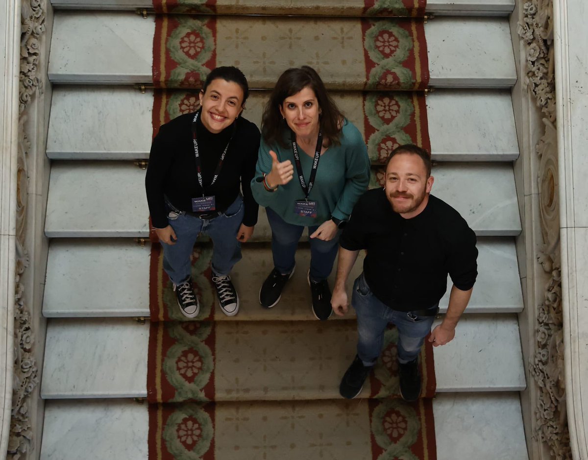 joseverdu_'s tweet photo. ‘Wakeupeando’ con @sari_fdez y @laurxmateo 😉 https://t.co/96AF4sSi4a