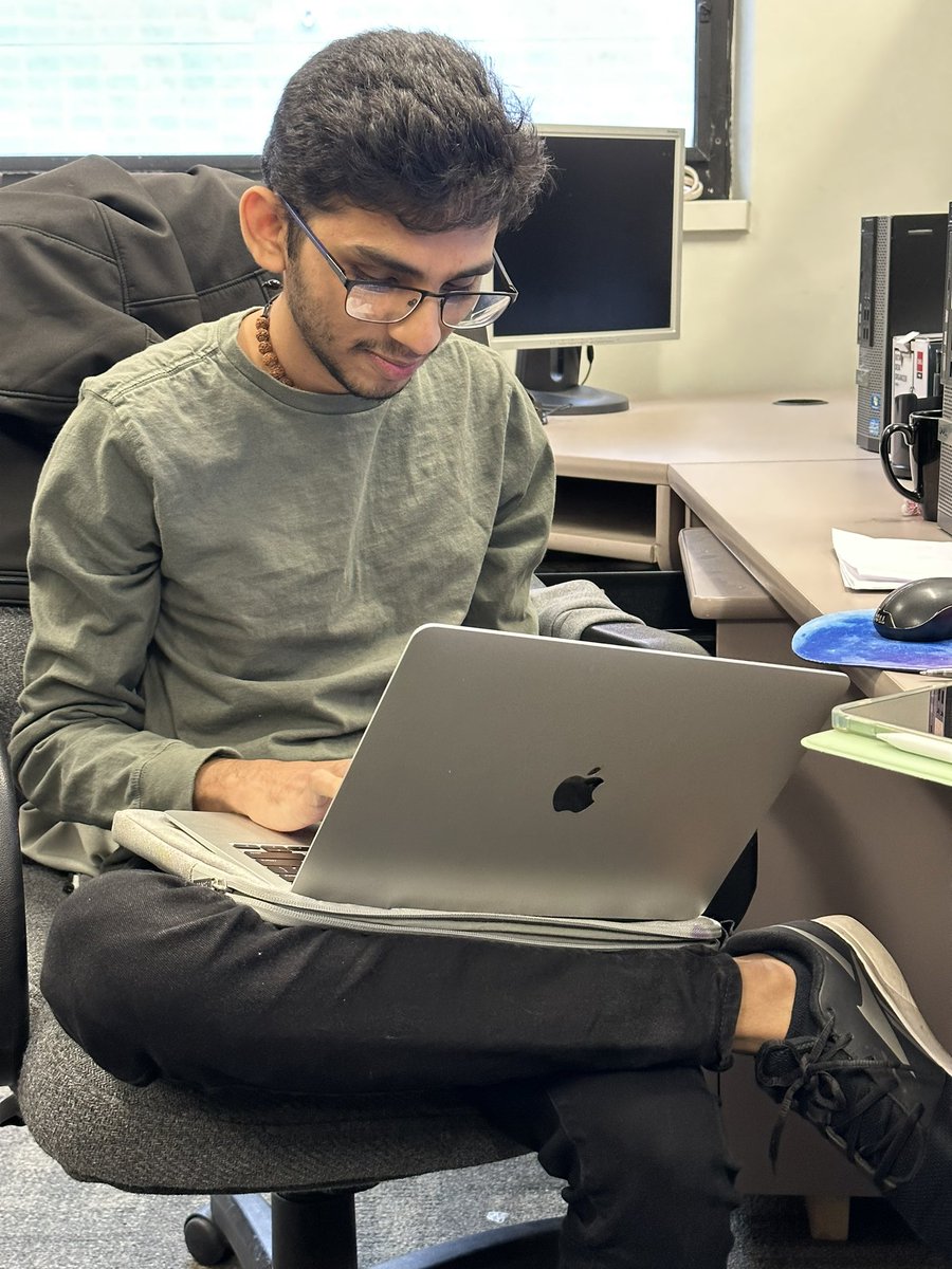 📣📣Good news for the Dai Lab!
Our newest PhD <a href="/Prashant_D96/">prashant</a> has won the AWWA Immediate Past President’s Scholarship!! Congrats Prashant, what a great start to your PhD🎉🥳👏