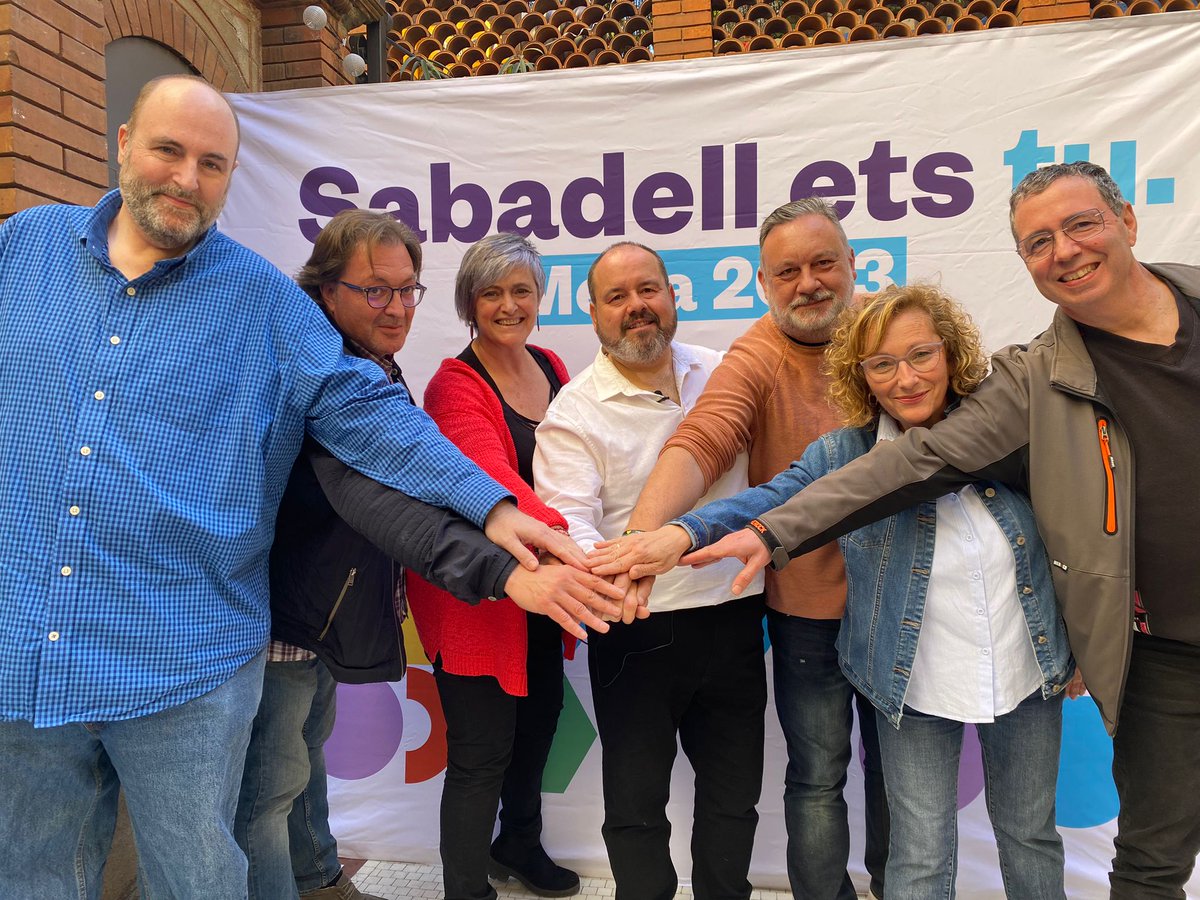 .<a href="/SBDencomupodem/">Sabadell En Comú Podem</a> i Guanyem uneixen forces

<a href="/joanmena/">🔻Joan Mena</a>, alcaldable: "El compromís de les tres formacions és de resseguir aquest acord després del 28 de maig, és un acord de llarg recorregut"

📝radiosabadell.fm/noticia/sabade…