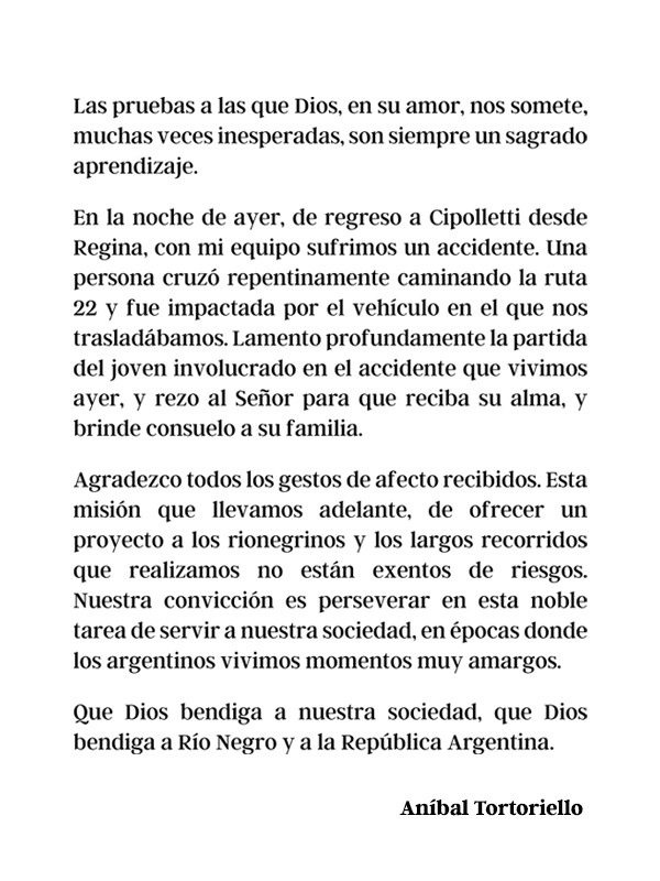 ATortorielloOk's tweet image. Les comparto mis primeras palabras oficiales respecto a los hechos sucedidos recientemente.