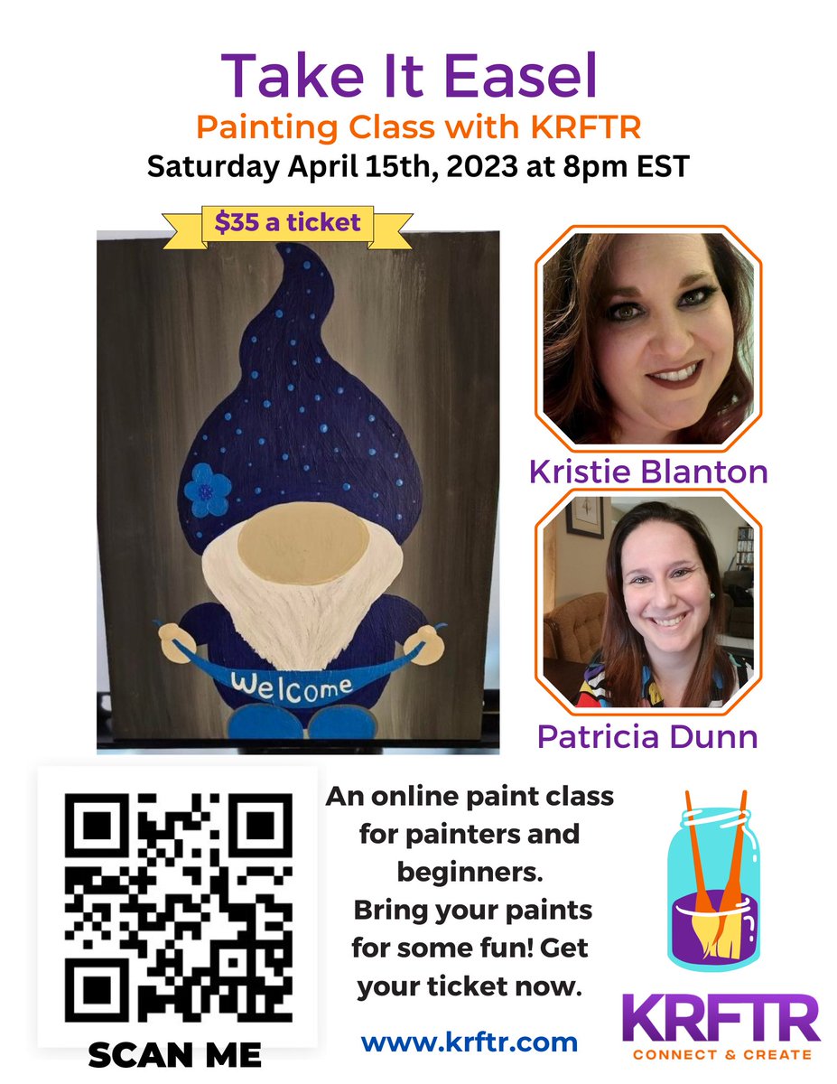 Piepiepaintings's tweet photo. Tickets for my virtual paint class go on sale today!!! 
https://t.co/z5GxvV5JTR https://t.co/SF7zv7giUq