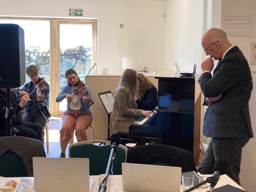 uhinwh_sty's tweet photo. 1/2Today we welcomed partners for the Convention of the Highlands and Islands to our @CSoilleir campus today.
#Thinkuhi #UHIOuterHebrides @scotgov @cne_siar @HIEScotland @VisitScotland @bordnagaidhlig @ThinkUHI @NHSWI #HiCon https://t.co/KhqcZgalaY