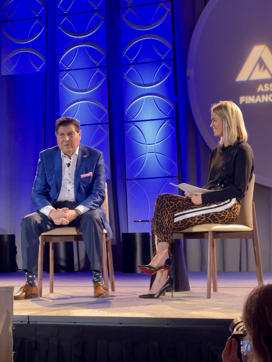 Great discussion at #AFTSpringSummit between <a href="/karasparkey/">Kara Parkey</a>, President of <a href="/AFTWeb/">AFT</a> and Chief of Staff at <a href="/mX/">MX Technologies, Inc.</a>, and Frank Martire, Executive Chairman of @NCRCorporation and Chairman of the Board at <a href="/CSIsolutions/">CSI</a>.