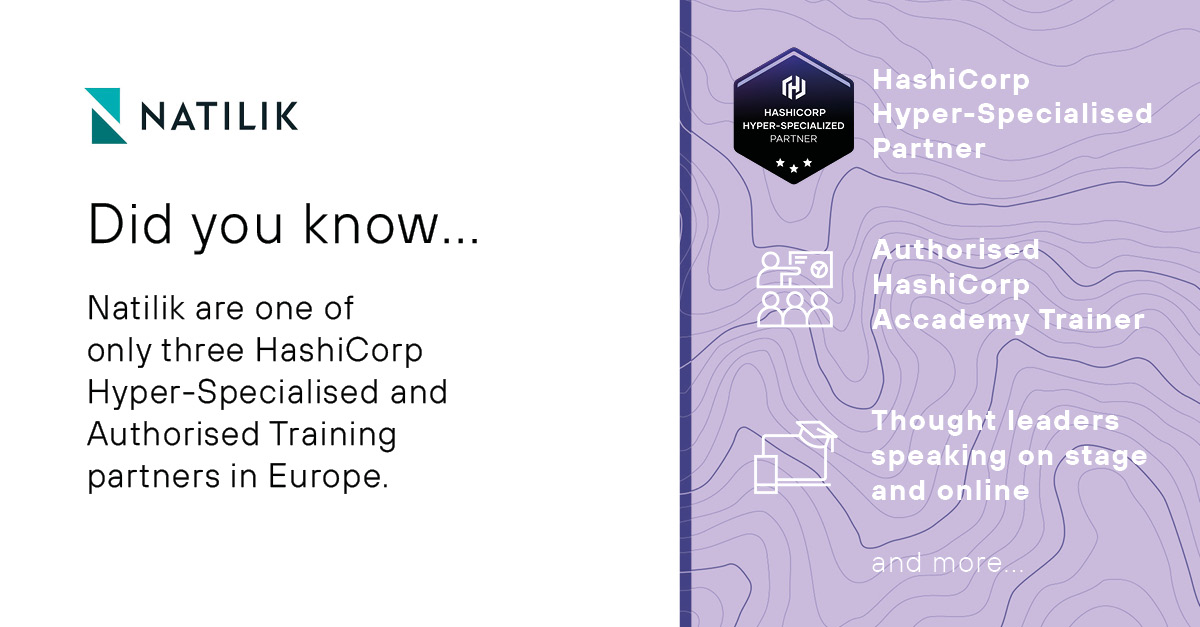 Did you know... Natilik are one of only three <a href="/HashiCorp/">HashiCorp, an IBM Company</a> Hyper-Specialised and Authorised Training Partners in Europe🙌

Take a read of our latest blog to find out more: natilik.com/resources-cent…