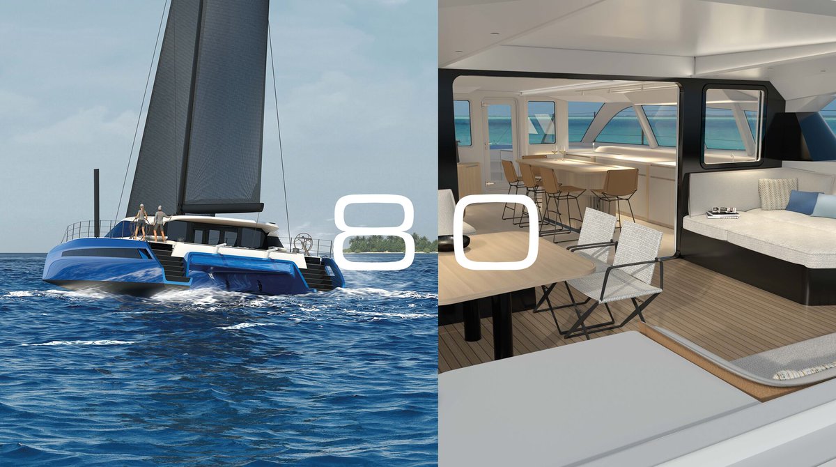 Fast sailing, full living. 

You set the cursor. From a full cruising program to elite regattas, design the #Gunboat 80 to suit your sailing plans and adventures.

sales@gunboat.com to discuss build time and availability

#sailing #yacht #adventure #explore #MondayMotivation