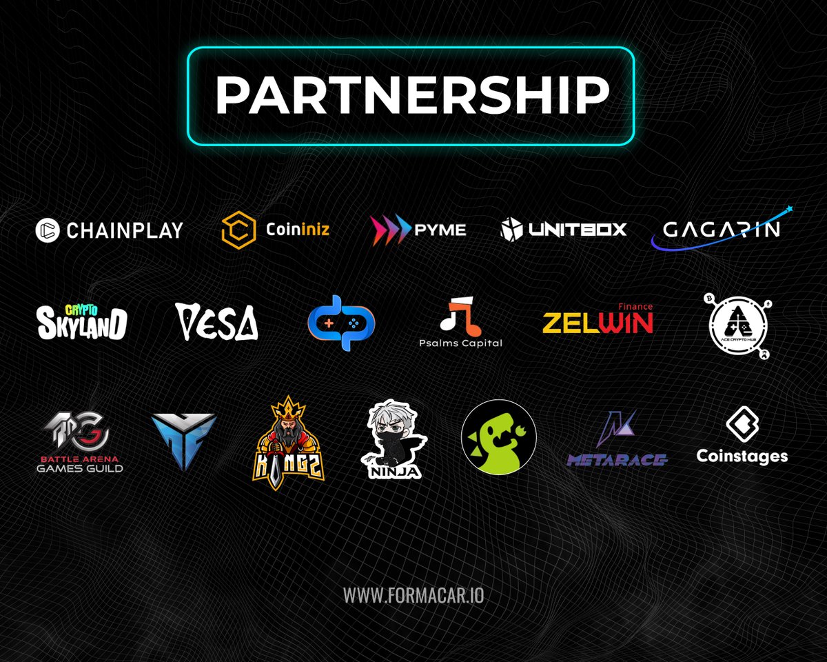 playaction_gg's tweet photo. 👥 Get to know all the partners of Formacar Crypto

To invest our efforts in the development of #Web3, we come to strategic partnerships and work together to make a huge contribution to this niche. 

Every day, the Formacar Crypto conducts negotiations with various teams involved in product development in a variety of categories such as #NFTs, Gaming, DeFi, Social and other.

https://t.co/zHh3XFbrPE