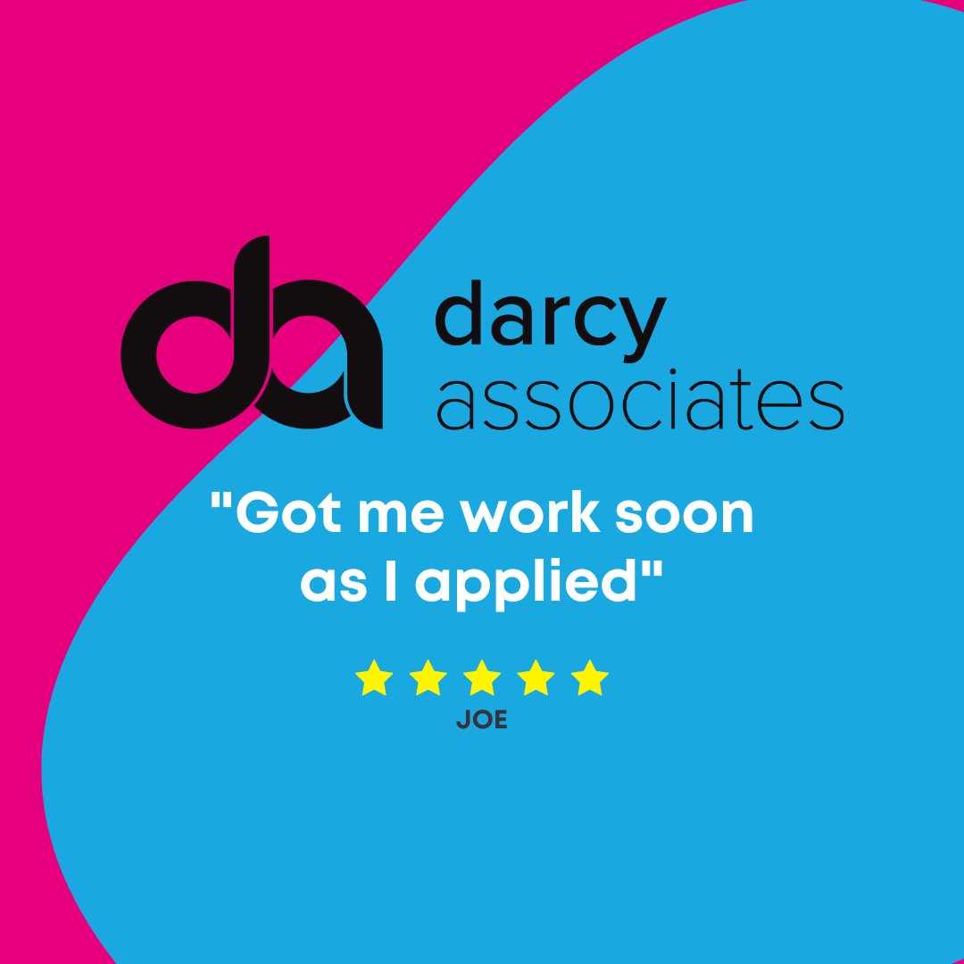 DarcyPeople's tweet photo. 98 Reviews with a rating of 4.5 on Google ⭐⭐⭐⭐⭐
What's stopping you from using us as your go-to Recruitment Agency?

#DARCYASSOCIATES #BRIDGINGTHESKILLSGAP #DARCYJOBS https://t.co/FNybDTxOFd