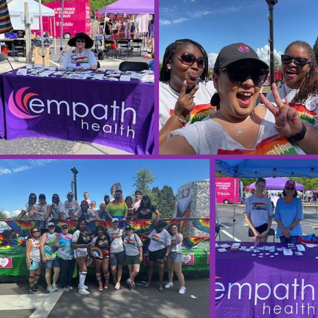 EPICTampaBay's tweet photo. @empathhealth proudly attended Tampa Pride last weekend. Colleagues from Pinellas County, Hillsborough County and Lakewood Ranch walked in the parade and provided informational resources at our community table.

#EmpathHealth #MyEPICTampaBay #TampaPride #TeamEmpath https://t.co/Xh3JsgItUU