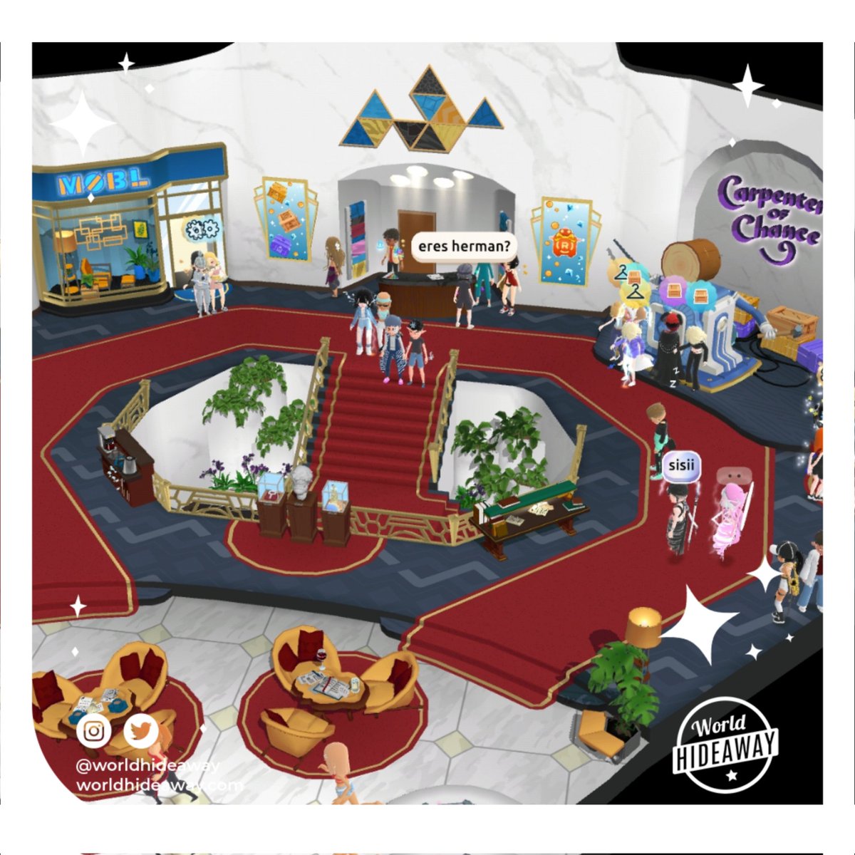 World Hideaway tweet media